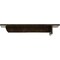 Ekena Millwork Heaton Hidden Support Steel Bracket w/ 8" Support Depth, Antiqued Pale Gold 3"W x 12"D x 2"H BKTM03X12X02HEAPG - alternate 8
